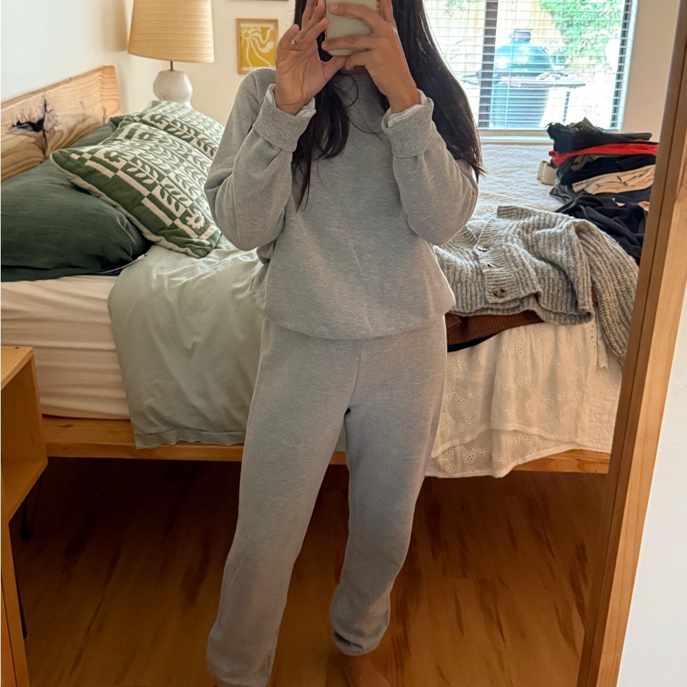 all the babies co. sweat set